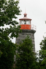 Stone Tower of Windmill Point Lighthouse